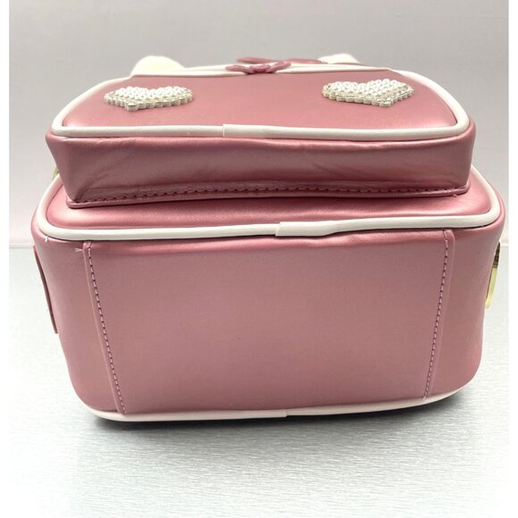 Her Universe Hello Kitty Rhinestone Fuzzy Mini Backpack - Picture 9 of 16